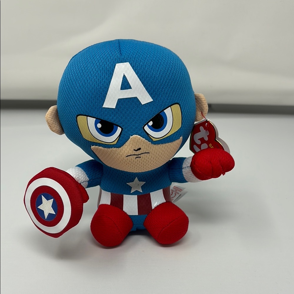 captain america TY beanie babies collection